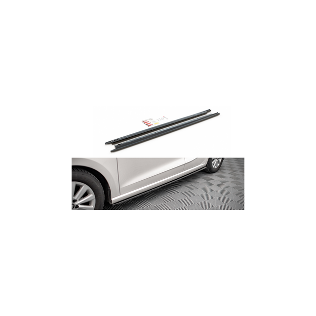 Добавки за прагове v.1 Seat Ibiza FR/ Standard Mk5 - Maxton Design
