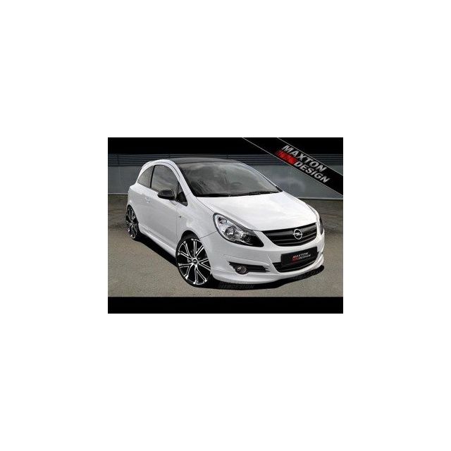 Спойлер на предна броня Opel Corsa D (PREFACE) - Maxton Design