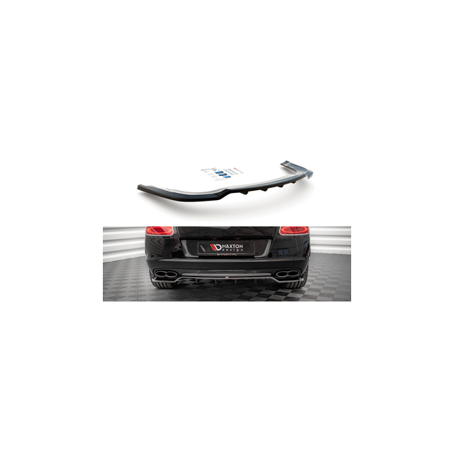 Централна Добавка за задна броня (с вертикални пръти) Bentley Continental GT V8 S Mk2 - Maxton Design