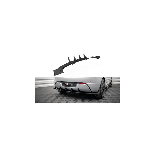 Street Pro Дифузьор + Добавки Opel Astra GTC Opc-Line J - Maxton Design