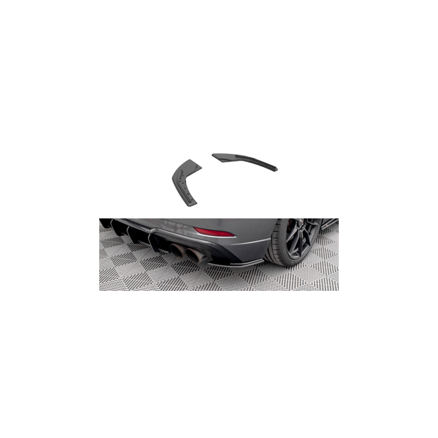 Street Pro Добавки за задна броня Audi S3 Sportback 8V Facelift - Maxton Design