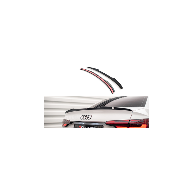 Добавка за спойлер Audi A4 седан B9 facelift - Maxton Design