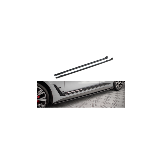 Добавки за прагове V.2 BMW 4 Gran Coupe M-Pack G26 - Maxton Design