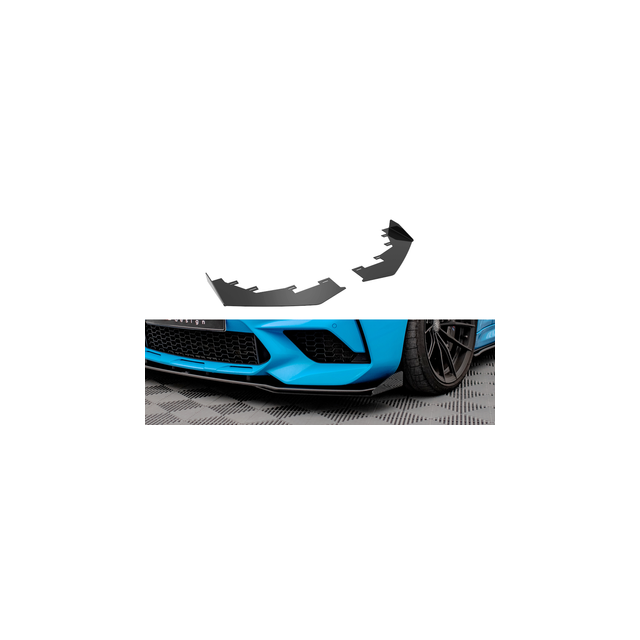 Предни Добавки BMW M2 конкуренция F87 - Maxton Design