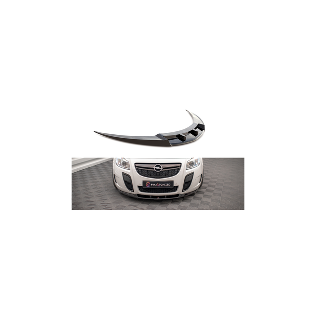 Добавка за предна броня/лип спойлер  V.1 Opel Insignia OPC Mk1 - Maxton Design