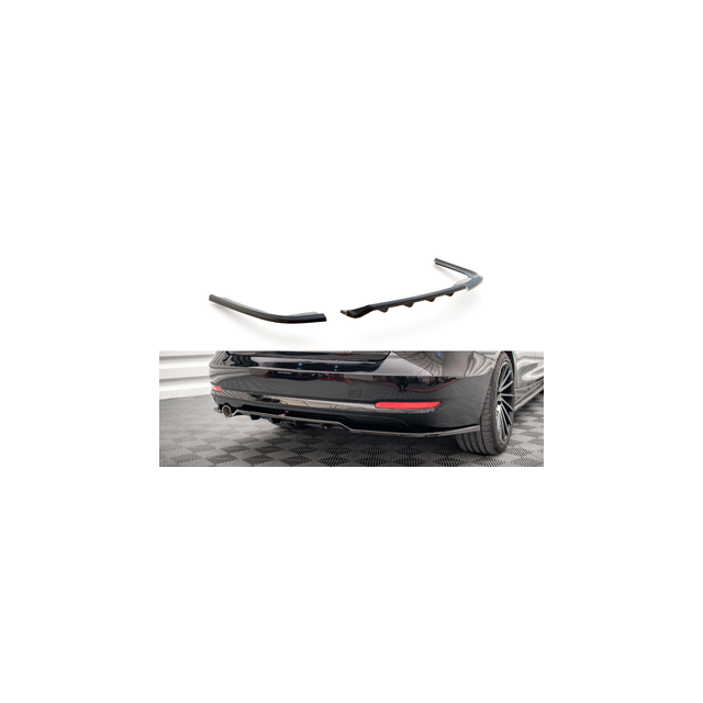 Централна Добавка за задна броня (с вертикални пръти) BMW 3 GT F34 - Maxton Design