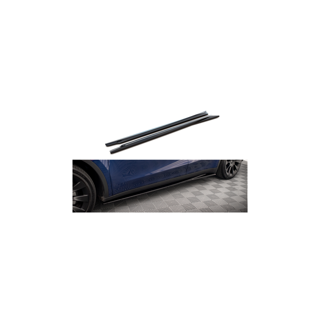 Добавки за прагове v.1 tesla model y - Maxton Design