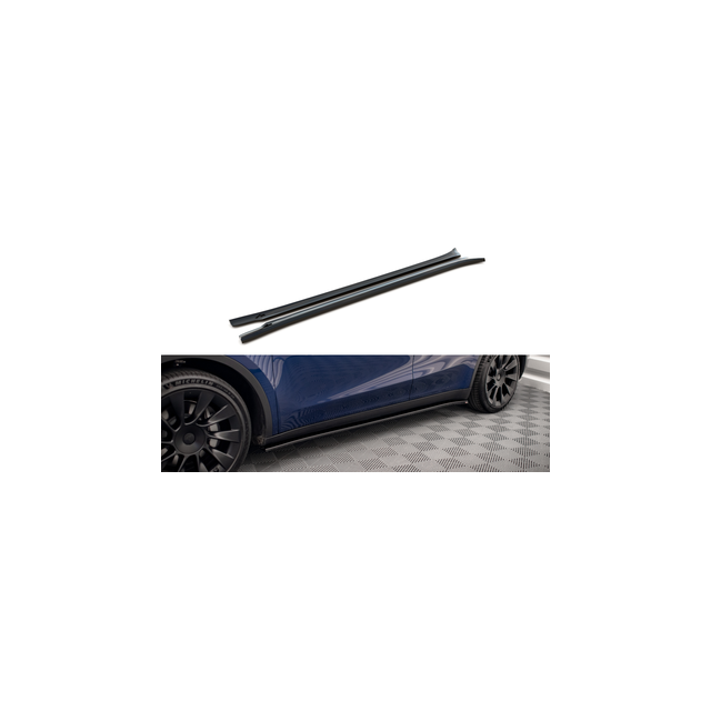 Добавки за прагове v.2 tesla model y - Maxton Design