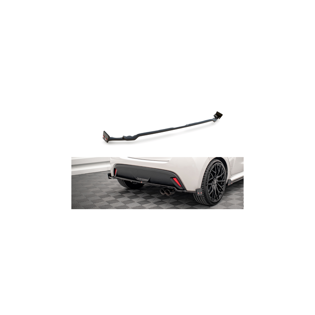 Централна Добавка за задна броня V.1 + Добавки Toyota Yaris Mk4 - Maxton Design