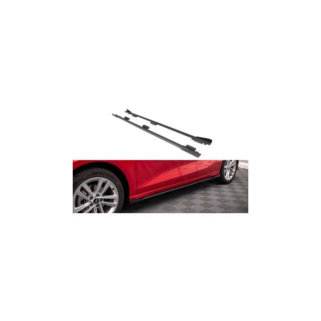 Дифузори на Street Pro Side Siles + Добавки Audi A3 8y - Maxton Design