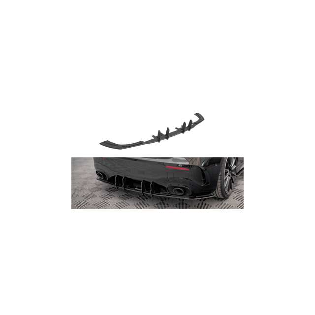 Street Pro заден дифузьор Mercedes A35 AMG Hatchback Aero Pack W177 - Maxton Design