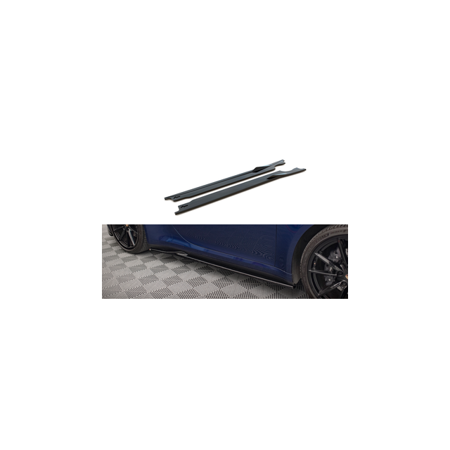 Добавки за прагове V.1 Porsche 911 Carrera Aero 992 - Maxton Design