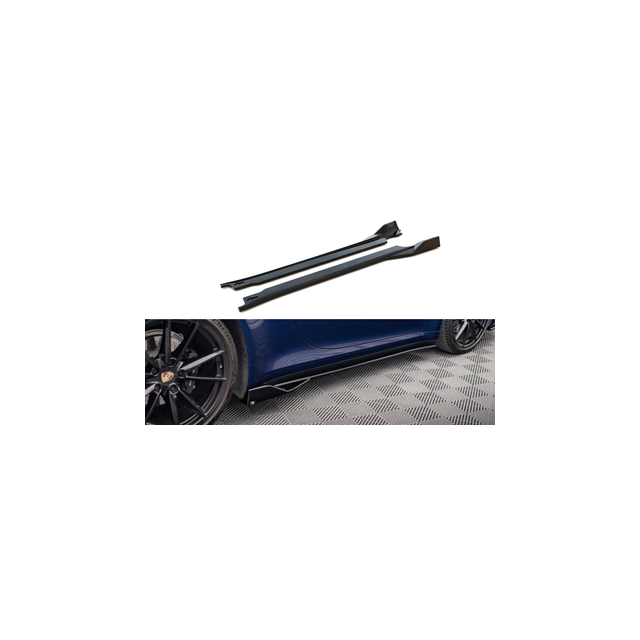 Добавки за прагове V.2 Porsche 911 Carrera Aero 992 - Maxton Design