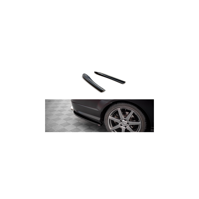 Добавки за задна броня mercedes-benz c coupe amg-line c204 - Maxton Design