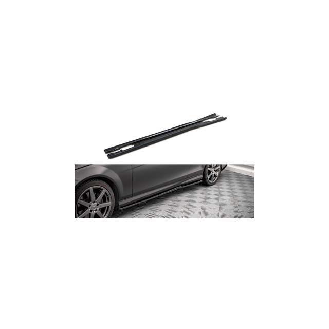Добавки за прагове mercedes-benz c coupe amg-line c204 - Maxton Design