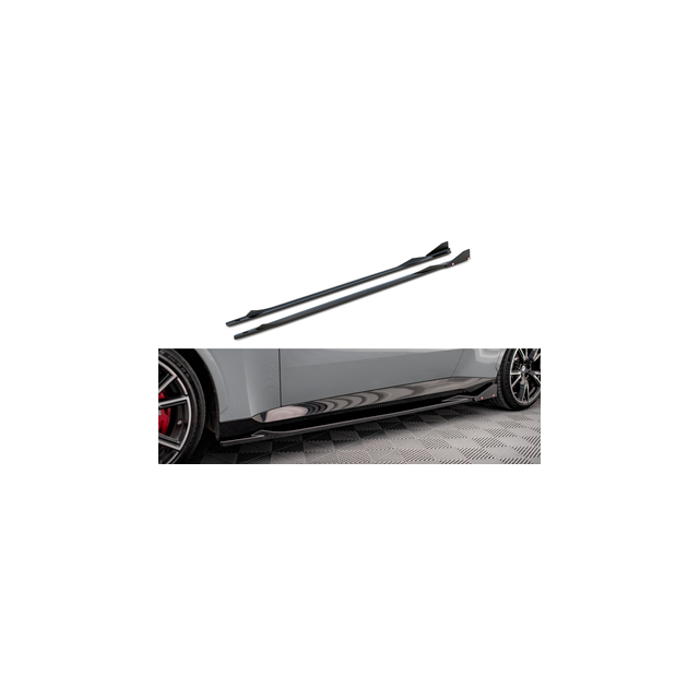 Добавки за прагове v.2 + Добавки BMW 2 Coupe M-Pack / M240i G42 - Maxton Design