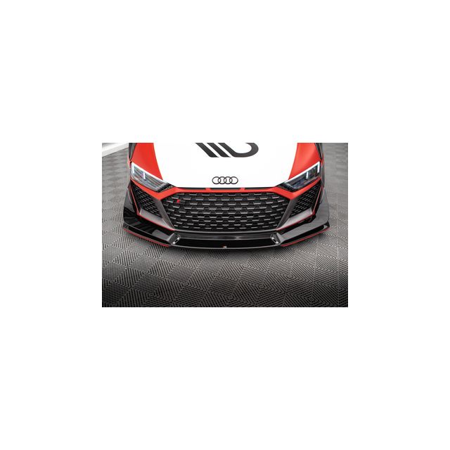 Добавка за предна броня/лип спойлер  Audi R8 Mk2 фейслифт - Maxton Design