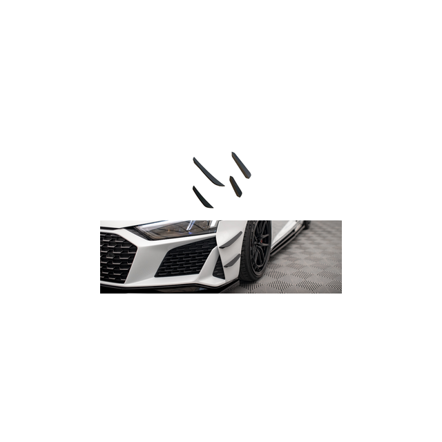 Добавки за предна броня  Audi R8 Mk2 фейслифт - Maxton Design