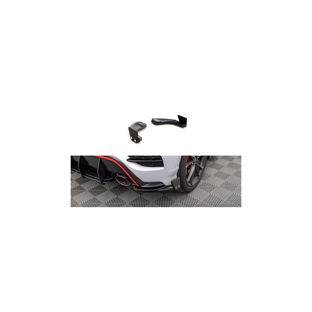 Добавки за задна броня V.1 + Добавки Hyundai Kona N Mk1 - Maxton Design