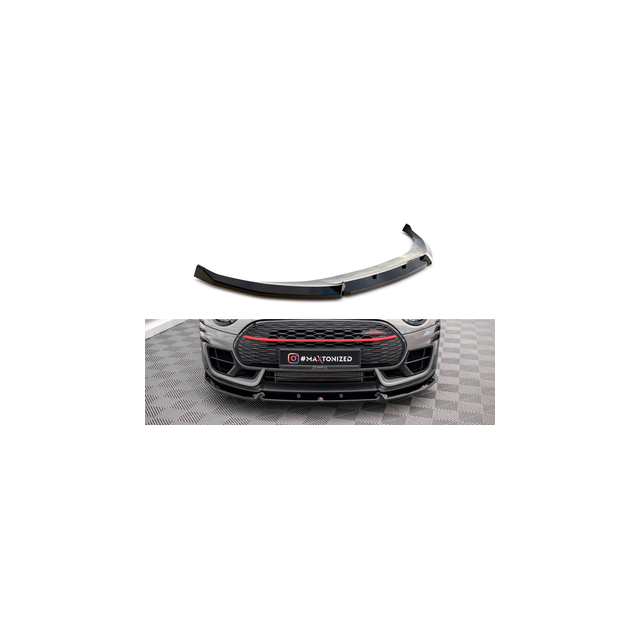Добавка за предна броня/лип спойлер  V.3 Mini Cooper Clubman John Cooper Works F54 - Maxton Design