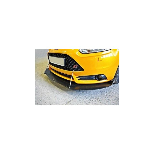  Добавка за предна броня/лип спойлер  V.2 Ford Focus St Mk3 - Maxton Design