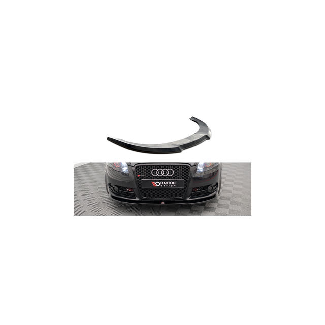 Добавка за предна броня/лип спойлер Audi A4 S-Line B7 - Maxton Design