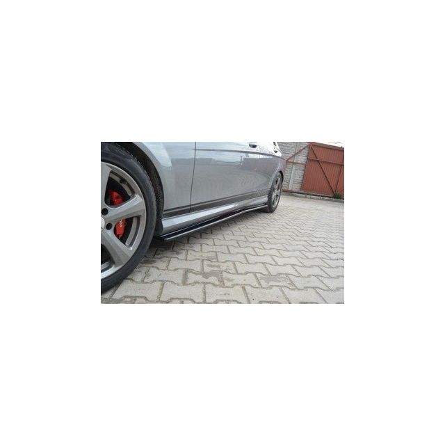 Добавки за прагове mercedes c w204 amg-line (PREFACE) - Maxton Design