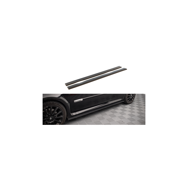 Добавки за прагове Renault clio mk3 rs - Maxton Design