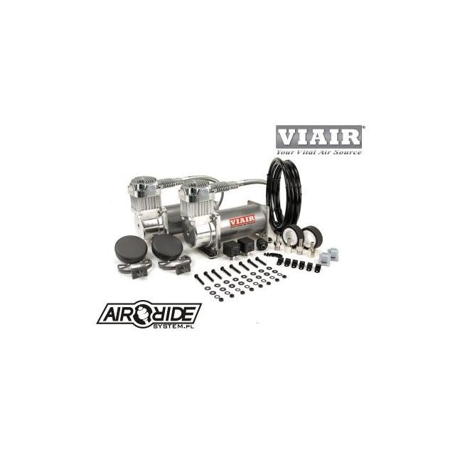 Комплект от 2 компресора VIAIR 380C Chrome – DUAL