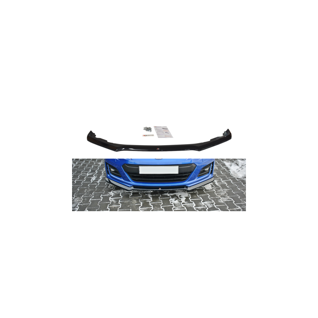 Добавка за предна броня/лип спойлер  V.2 Subaru BRZ Facelift - Maxton Design
