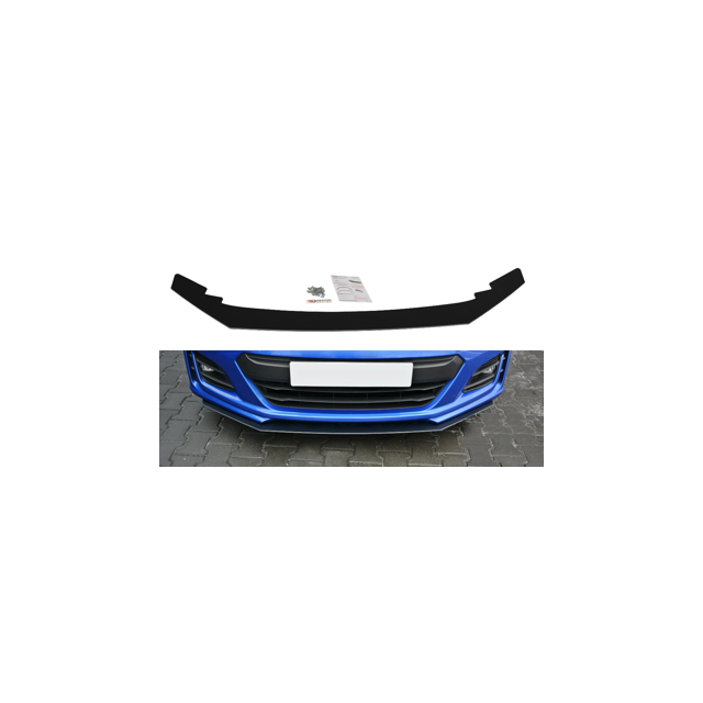 Добавка за предна броня/лип спойлер V.2 Subaru BRZ Facelift - Maxton Design