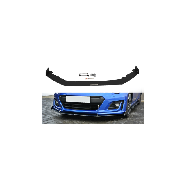 Добавка за предна броня/лип спойлер V.3 Subaru BRZ Facelift - Maxton Design