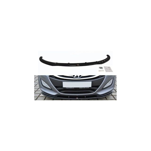 Добавка за предна броня/лип спойлер  Hyundai I30 Mk.2 - Maxton Design