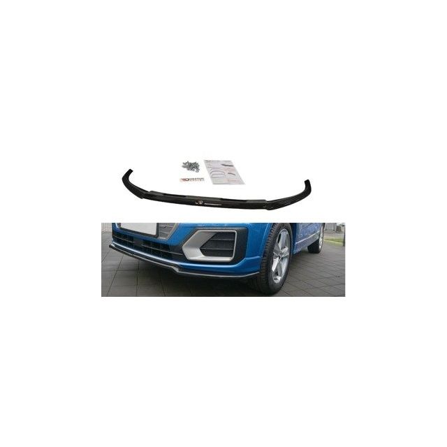 Добавка за предна броня/лип спойлер  Audi Q2 Mk.1 - Maxton Design
