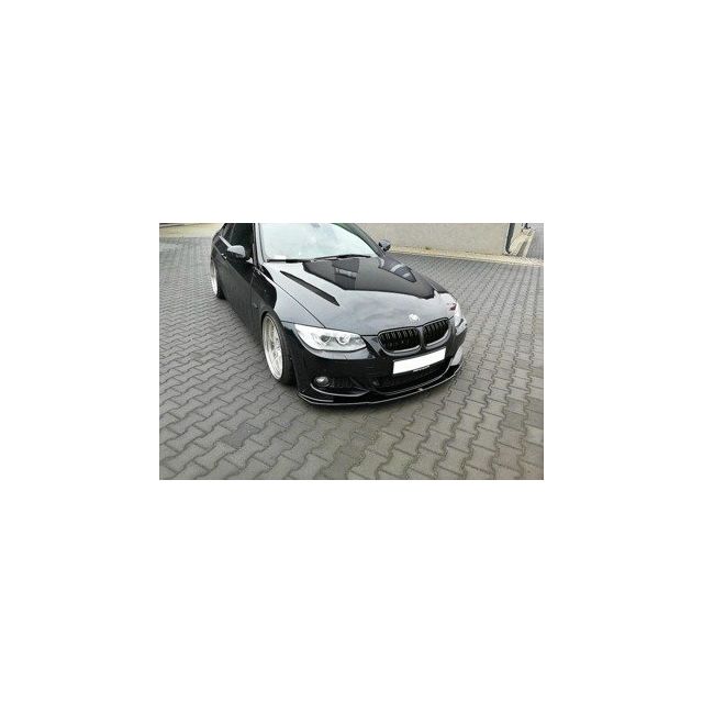 Добавка за предна броня/лип спойлер  V.1 за BMW 3 E92 M-Pack Facelift - Maxton Design