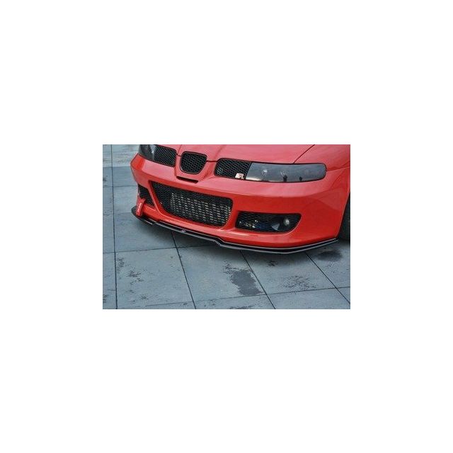 Добавка за предна броня/лип спойлер  V.1 Seat Leon Mk1 Cupra - Maxton Design