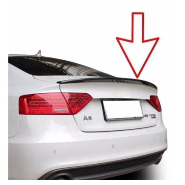 Лип спойлер за багажник Audi A5 B8