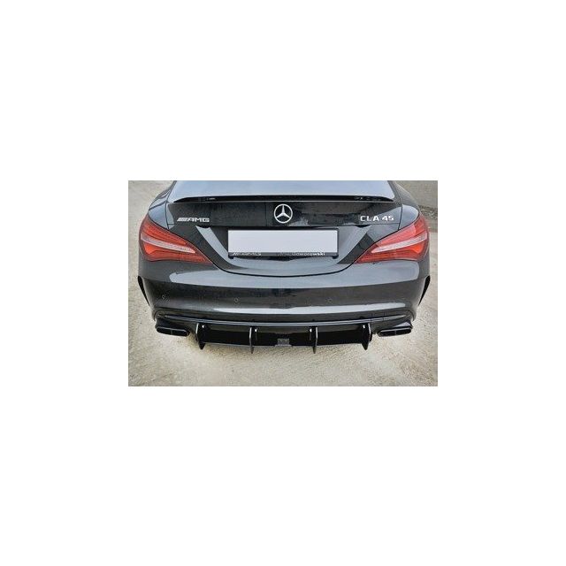 Заден дифузьор V.2 Mercedes CLA A45 AMG C117 Фейслифт - Maxton Design