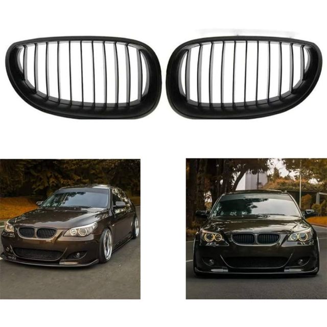 Бъбреци за BMW E60 - черен мат
