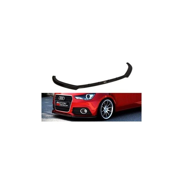 Добавка за предна броня/лип спойлер  Audi A1 8x - Maxton Design