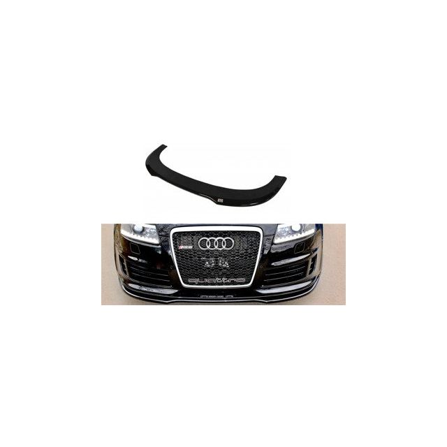 Добавка за предна броня/лип спойлерAudi RS6 C6 - Maxton Design