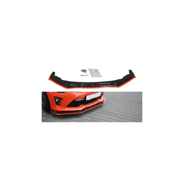 Добавка за предна броня/лип спойлер  V.4 Toyota GT86 Facelift - Maxton Design