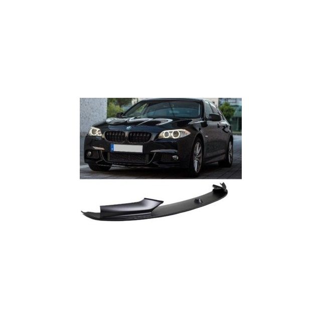 Добавка за предна броня/лип спойлер Sport-Performance Black Matt за BMW 5 серия F10 F11 с M pack - Maxton Design