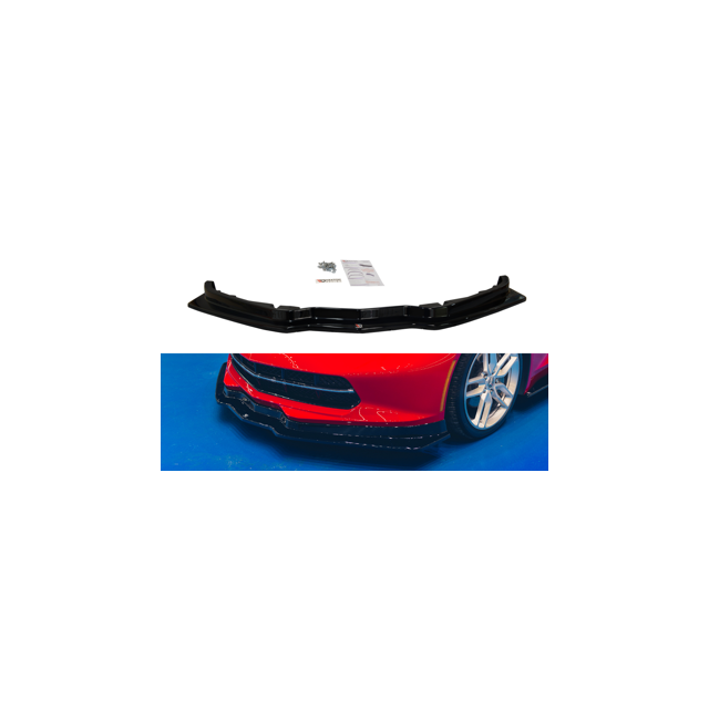 Добавка за предна броня/лип спойлер  V.1 Chevrolet Corvette C7 - Maxton Design