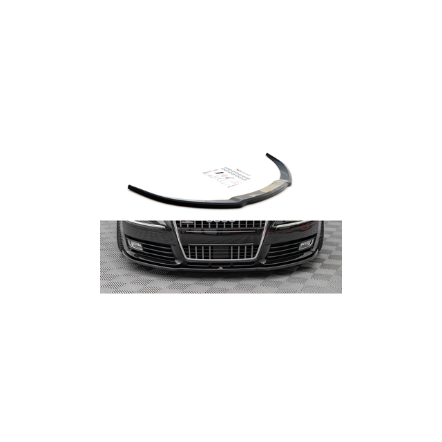 Добавка за предна броня/лип спойлер  VW Audi S8 D3 - Maxton Design