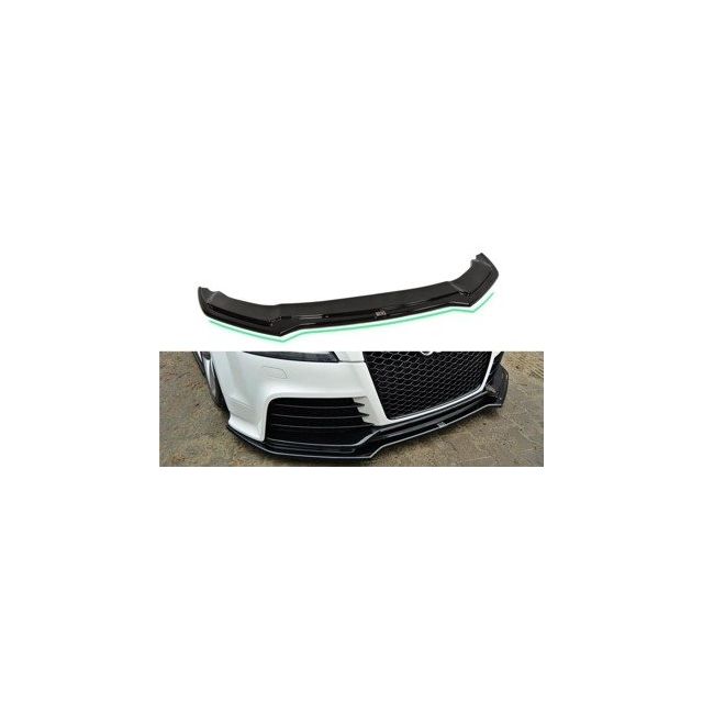 Добавка за предна броня/лип спойлер  V.2 Audi TT RS 8J - Maxton Design