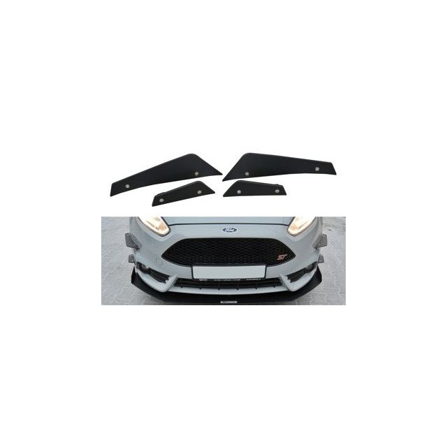 Добавки за предна броня (Добавки) Ford Fiesta St Mk7 FL - Maxton Design