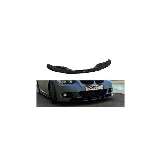 Добавка за предна броня/лип спойлер  за BMW 3 E92 Mpack - Maxton Design