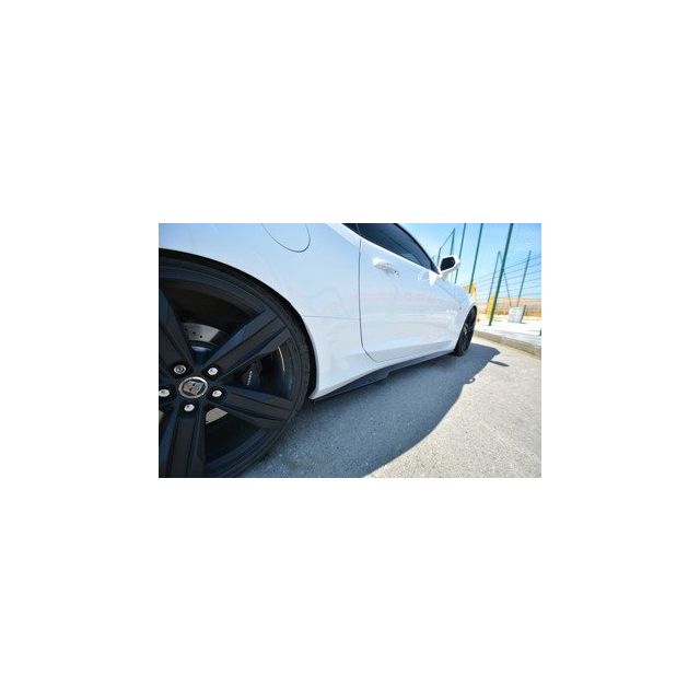 Добавки за прагове Chevrolet Camaro 6-ти ген. Фаза-I 2SS купе - Maxton Design