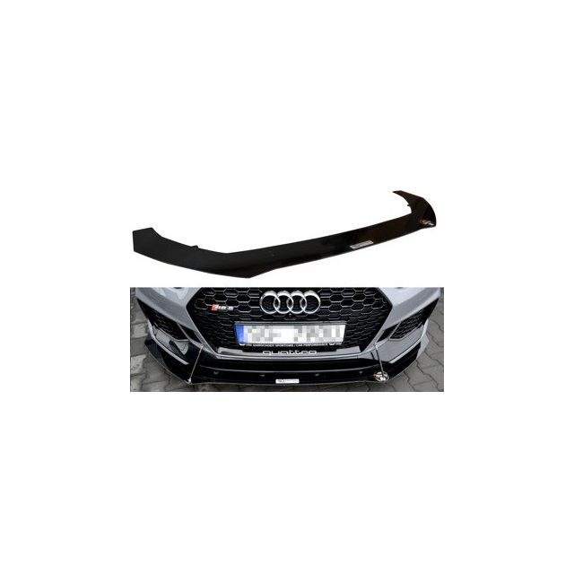  Добавка за предна броня/лип спойлер  V.1 Audi RS5 F5 Coupe / Sportback - Maxton Design